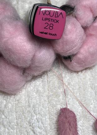 Помада для губ nouba lipstick velvet touch №28 ( тестер)2 фото