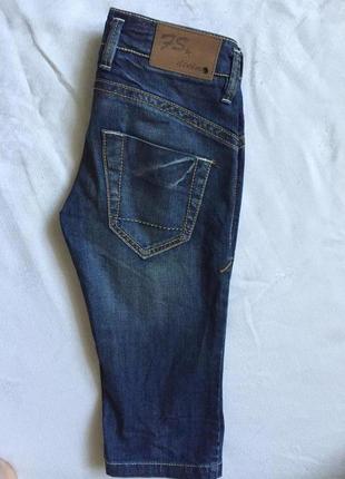 Отличные бриджи джинсовые жен xxs (40)2 фото