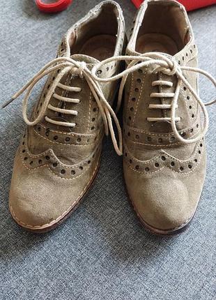 Туфли оксфорды