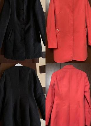 Пальто кашемірове, чорне