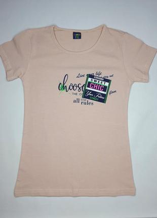 Футболка дитяча hasan baby 200861/м  134-152см(р) пудрова, м'ята2 фото