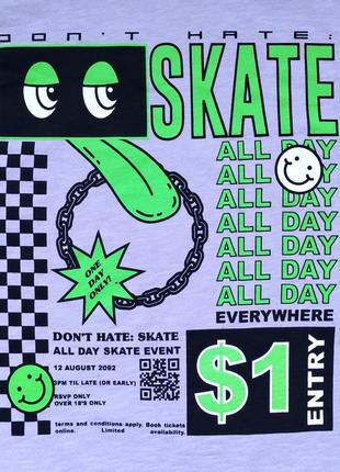 Удлинённый оверсайз-свитшот don't hate skate7 фото