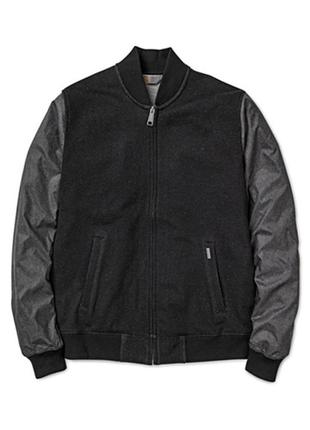 Бомбер carhartt wip “gibson baseball jacket” куртка зіпка