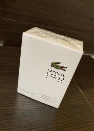 Lacoste l.12.12 blanc4 фото