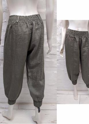 Льняные итальянские брюки