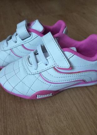 Белые кроссовки lonsdale размер 23 стелька 14,5 см