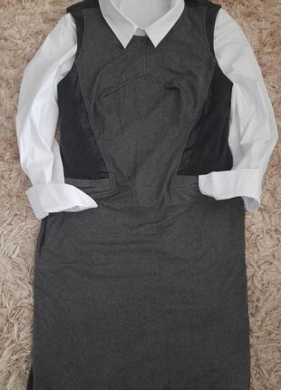 Сарафан жіночий з комбінованих тканин ( без блузи)