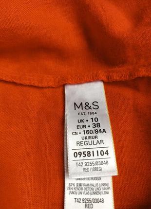 Льняное платье m&s5 фото