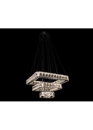 Led люстра с хрусталем linisoln 7262/400+280+160