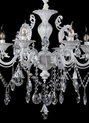 Люстра свечи в классическом стиле подвесная хрустальная splendid-ray 30-3265-782 фото