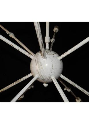Люстра паук linisoln 6051/12 wh-gd