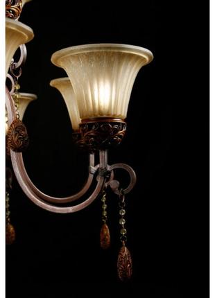 Люстра світильник зі скляним плафоном splendid-ray 30-1853-15