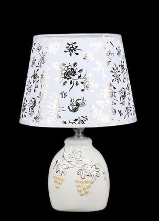 Прикроватная настольная лампа с абажуром splendid-ray 30-3238-58