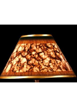 Настільна лампа з абажуром splendid-ray 30-4056-442 фото
