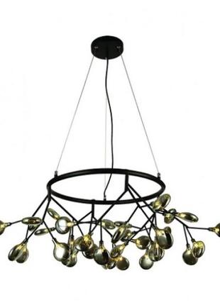 Люстра led petals levistella 918lp263-36 bk+bk