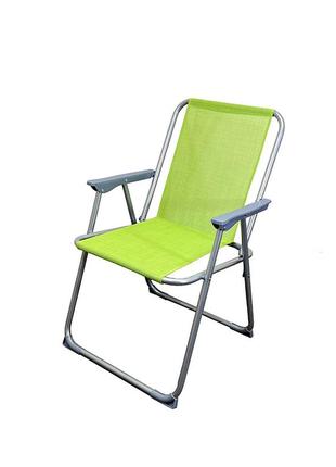 Пляжный складной стул с подлокотниками levistella gp20022306 lime