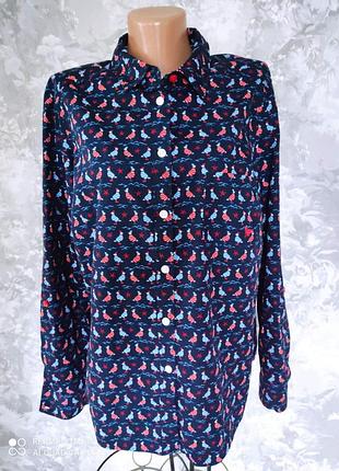 Котоновая рубашка 48-50 р