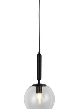 Світильник люстра підвісна в стилі лофт куля levistella 9163520-1 bk+cl