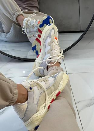 Adidas niteball beige кроссовки
