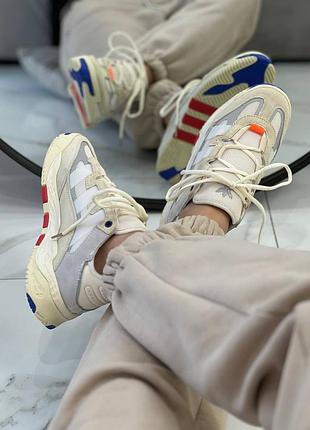 Adidas niteball beige кроссовки