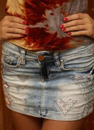 Джинсовач юбка