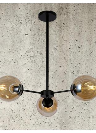 Люстра молекула levistella 7526039-3 bk+br