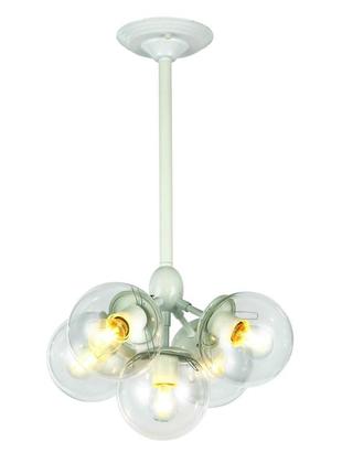 Люстры в стиле loft levistella 756pl385-5 wh+cl