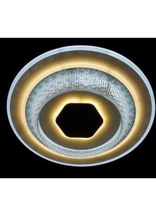 Стельова світлодіодна люстра світильник з пультом linisoln 4036-500a