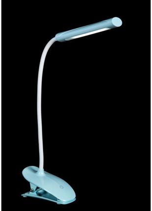 Настільна лампа світлодіодна на прищіпці з usb без акумулятора splendid-ray 30-3864-60