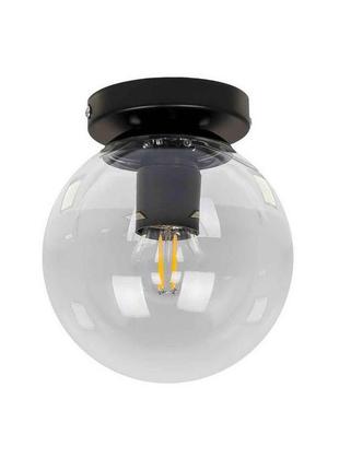 Світильник стельовий шар levistella 756xpr150f-1 bk+cl