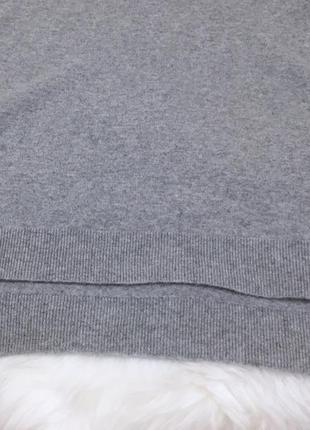 Свитер из кашемира дорогого бренда the kooples 100% cashmere sweater grey оригинал.4 фото