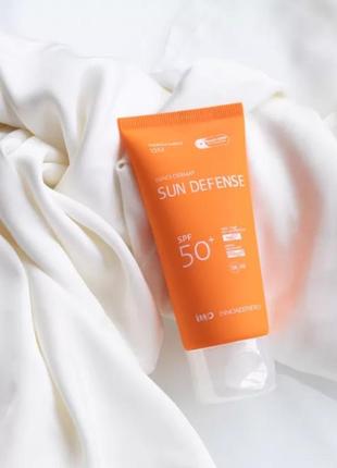 Солнцезащитный крем spf50+ innoaesthetics sun defense spf50+1 фото