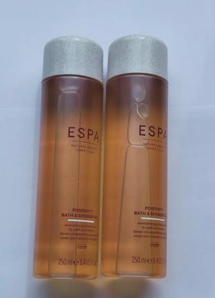 Гель для ванны и душа espa bergamoth & jasmine bath & shower gel