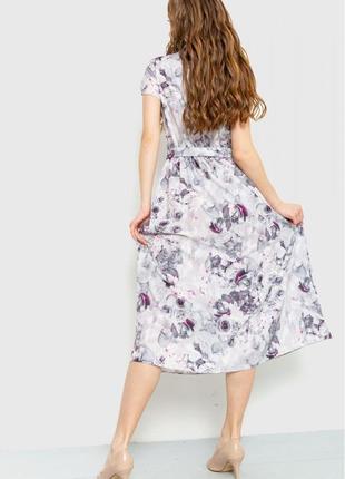 Дуже гарне квіткове жіноче плаття міді квіткова сукня міді легка сукня з квітами легке плаття з квітами4 фото