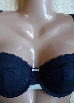 ❤👍. 70е. marks&spencer. м'який бюстгальтер. чорний. харків