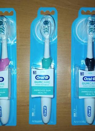 Электрическая зубная щетка oral-b с перекрестной щетиной.6 фото