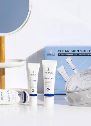 Набор для жирной проблемной кожи с высыпаниями clear cell image