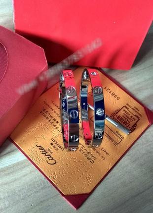 Брендовый браслет картье с отверткой cartier