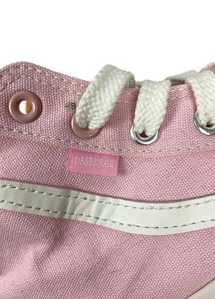 Розовые детские кеды 6
