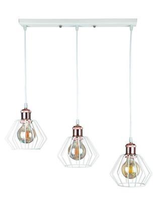 Люстры и светильники в стиле loft levistella 756pr108f-3 wh rg (500)