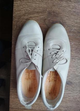 38 натуральна шкіра туфлі балетки броги черевики