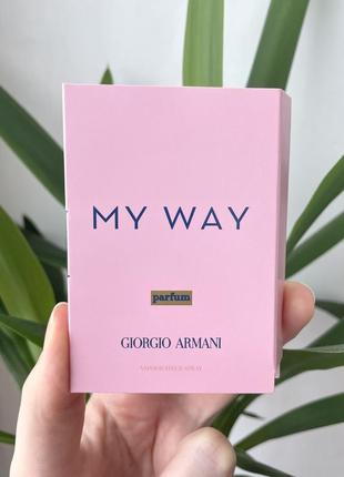 Парфюм giorgio armani my way духи