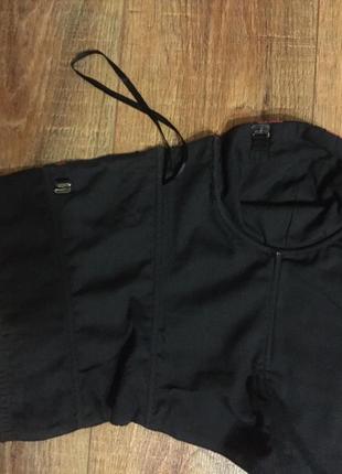 Милый топ с открытыми плачами без бретелей /майка/ корсет