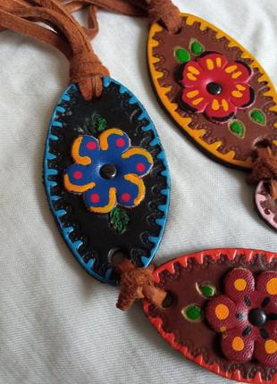 Пояс, ремень, кожанный, этника, бохо стиль.