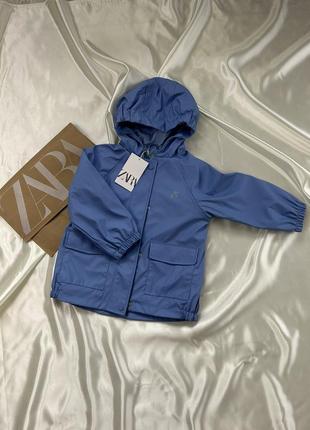 Курточка вітровка-дощовик zara