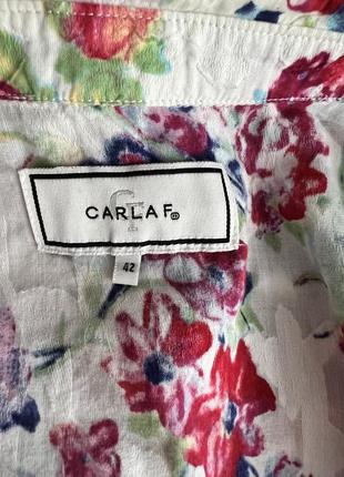 Яскрава котонова блуза carlaf m-l3 фото