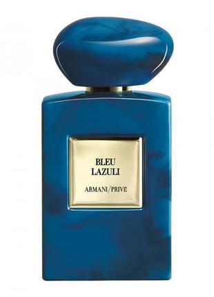 Оригинальные духи, парфюм унисекс giorgio armani prive bleu lazuli