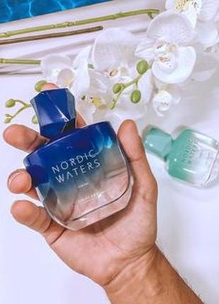 Чоловіча парфумована вода nordic waters нордик качерс орифлейм код 38550