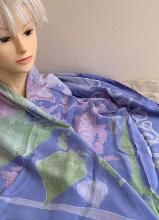 Японский шелковый платок c39 christina j wang, tokyo3 фото