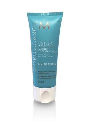 Интенсивно увлажняющая маска для волос moroccanoil intense hydrating 75 мл1 фото